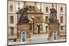 Prague, Czech Republic. The Matthias Gate at Prague Castle, with guards.-Tom Haseltine-Mounted Photographic Print