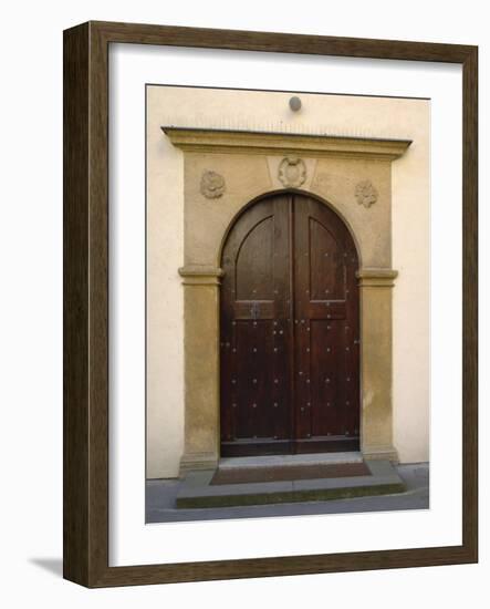 Prague Door II-Jim Christensen-Framed Photographic Print