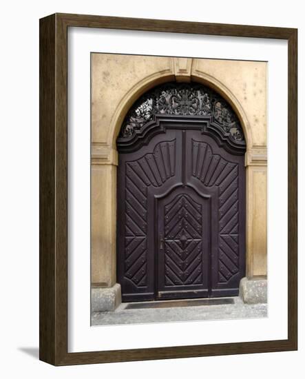 Prague Door IV-Jim Christensen-Framed Photographic Print