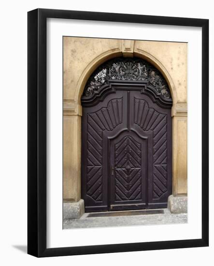 Prague Door IV-Jim Christensen-Framed Photographic Print