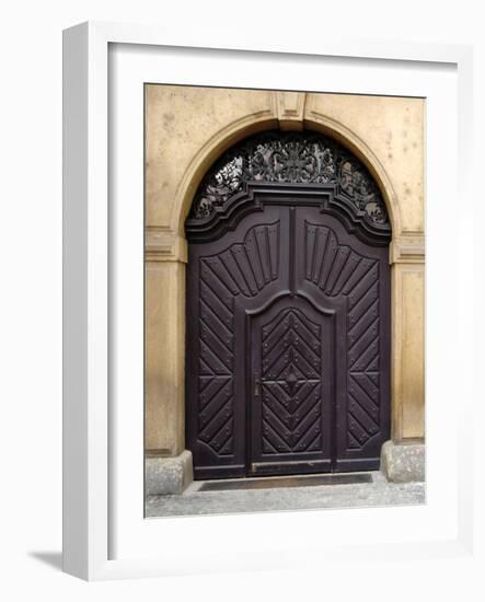 Prague Door IV-Jim Christensen-Framed Photographic Print