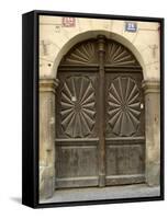 Prague Door VI-Jim Christensen-Framed Stretched Canvas