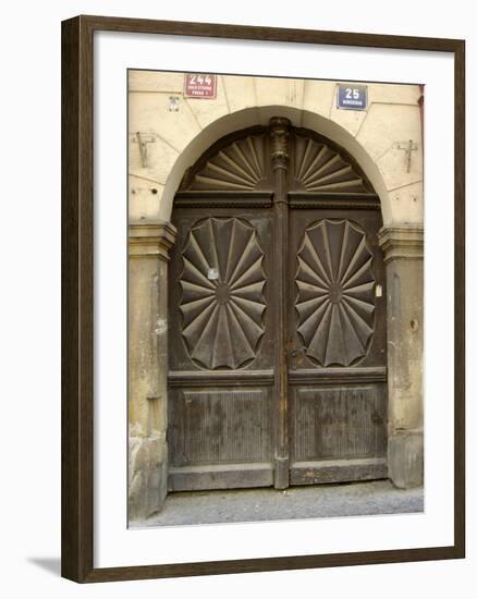 Prague Door VI-Jim Christensen-Framed Photographic Print