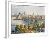 Prague from the Belvedere-Vincent Morstadt-Framed Giclee Print