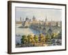 Prague from the Belvedere-Vincent Morstadt-Framed Giclee Print