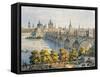 Prague from the Belvedere-Vincent Morstadt-Framed Stretched Canvas