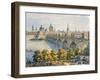 Prague from the Belvedere-Vincent Morstadt-Framed Giclee Print