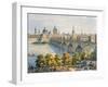 Prague from the Belvedere-Vincent Morstadt-Framed Giclee Print