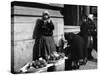 Prague Fruit Seller-null-Stretched Canvas