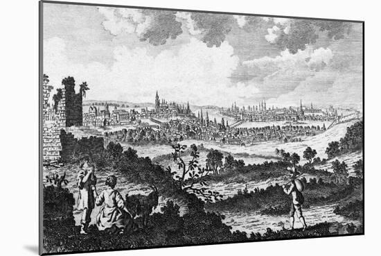 Prague General View-null-Mounted Art Print
