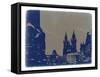 Prague Old Town Square-NaxArt-Framed Stretched Canvas