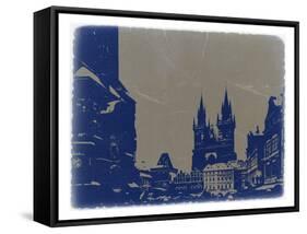 Prague Old Town Square-NaxArt-Framed Stretched Canvas
