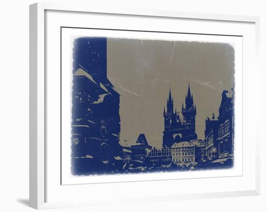 Prague Old Town Square-NaxArt-Framed Art Print