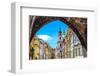 Prague Old Town & Tower Arch-null-Framed Art Print