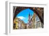 Prague Old Town & Tower Arch-null-Framed Art Print