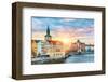 Prague Old Town & Vltava river-null-Framed Art Print