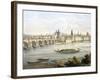 Prague on the Moldava River-null-Framed Giclee Print