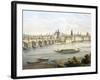 Prague on the Moldava River-null-Framed Giclee Print