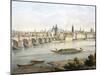 Prague on the Moldava River-null-Mounted Giclee Print