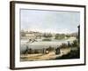 Prague on the Moldava River-null-Framed Giclee Print