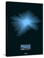 Prague Radiant Map 2-NaxArt-Stretched Canvas