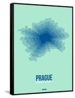 Prague Radiant Map 4-NaxArt-Framed Stretched Canvas