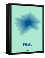 Prague Radiant Map 4-NaxArt-Framed Stretched Canvas
