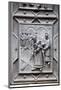 Prague, St. Vitus Cathedral, Central Portal, Western Facade, Bronze Door, Lower Left Panel-Samuel Magal-Mounted Photographic Print