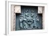 Prague, St. Vitus Cathedral, Central Portal, Western Facade, Bronze Door, Upper Left Panel-Samuel Magal-Framed Photographic Print