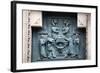 Prague, St. Vitus Cathedral, Central Portal, Western Facade, Bronze Door, Upper Left Panel-Samuel Magal-Framed Photographic Print