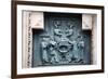 Prague, St. Vitus Cathedral, Central Portal, Western Facade, Bronze Door, Upper Left Panel-Samuel Magal-Framed Photographic Print