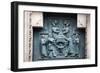 Prague, St. Vitus Cathedral, Central Portal, Western Facade, Bronze Door, Upper Left Panel-Samuel Magal-Framed Photographic Print