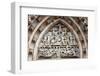 Prague, St. Vitus Cathedral, Central Portal, Western Facade, Tympanum Reliefs Above Bronze Door-Samuel Magal-Framed Premium Photographic Print