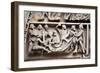 Prague, St. Vitus Cathedral, Central Portal, Western Facade, Tympanum Reliefs Above Bronze Door-Samuel Magal-Framed Photographic Print