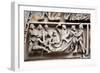 Prague, St. Vitus Cathedral, Central Portal, Western Facade, Tympanum Reliefs Above Bronze Door-Samuel Magal-Framed Photographic Print