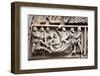 Prague, St. Vitus Cathedral, Central Portal, Western Facade, Tympanum Reliefs Above Bronze Door-Samuel Magal-Framed Photographic Print