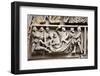 Prague, St. Vitus Cathedral, Central Portal, Western Facade, Tympanum Reliefs Above Bronze Door-Samuel Magal-Framed Photographic Print