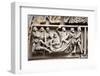 Prague, St. Vitus Cathedral, Central Portal, Western Facade, Tympanum Reliefs Above Bronze Door-Samuel Magal-Framed Photographic Print