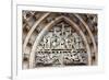 Prague, St. Vitus Cathedral, Central Portal, Western Facade, Tympanum Reliefs Above Bronze Door-Samuel Magal-Framed Photographic Print