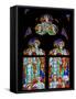 Prague, St. Vitus Cathedral, Chapel of St Agnes of Bohemia, Stained Glass Window-Samuel Magal-Framed Stretched Canvas