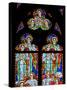 Prague, St. Vitus Cathedral, Chapel of St Agnes of Bohemia, Stained Glass Window-Samuel Magal-Stretched Canvas