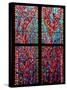 Prague, St. Vitus Cathedral, Chapel of St Agnes of Bohemia, Stained Glass Window-Samuel Magal-Stretched Canvas