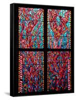 Prague, St. Vitus Cathedral, Chapel of St Agnes of Bohemia, Stained Glass Window-Samuel Magal-Framed Stretched Canvas