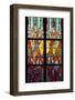 Prague, St. Vitus Cathedral, Chapel of St Agnes of Bohemia, Stained Glass Window-Samuel Magal-Framed Photographic Print