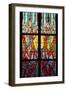 Prague, St. Vitus Cathedral, Chapel of St Agnes of Bohemia, Stained Glass Window-Samuel Magal-Framed Photographic Print