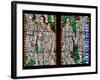 Prague, St. Vitus Cathedral, Chapel of St Agnes of Bohemia, Stained Glass Window-Samuel Magal-Framed Photographic Print