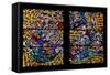 Prague, St. Vitus Cathedral, Schwarzenberg Chapel, Stained Glass Window-Samuel Magal-Framed Stretched Canvas