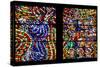 Prague, St. Vitus Cathedral, Schwarzenberg Chapel, Stained Glass Window-Samuel Magal-Stretched Canvas