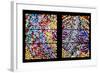 Prague, St. Vitus Cathedral, Schwarzenberg Chapel, Stained Glass Window-Samuel Magal-Framed Photographic Print