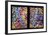 Prague, St. Vitus Cathedral, Schwarzenberg Chapel, Stained Glass Window-Samuel Magal-Framed Photographic Print